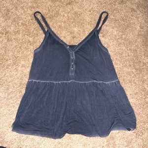 American Eagle Soft & Sexy Peplum Tank